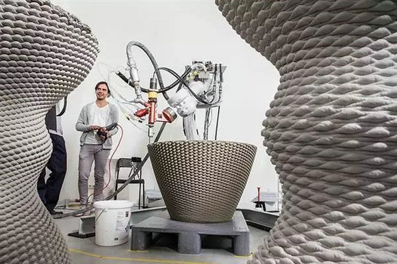 当家具遇上混凝土3D打印技术